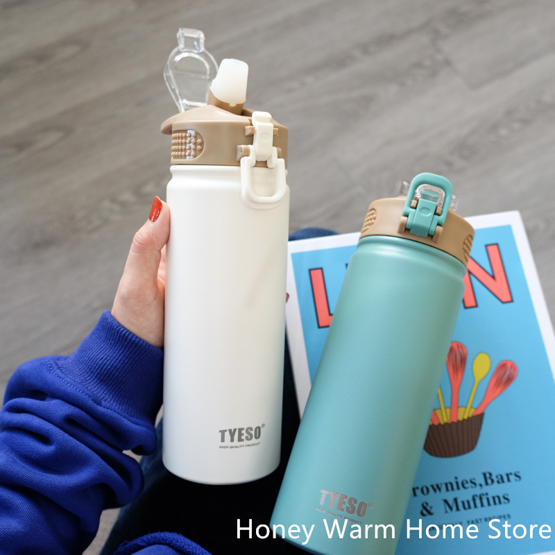 Cold Brew Bottle - Термос из нержавеющей стали с соломинкой,