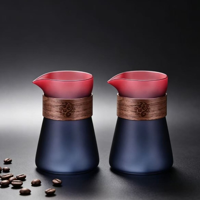 Coffee Tea Decanter - 1/2 шт. стеклянный кофейный графин с