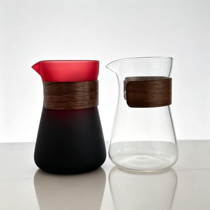 Coffee Tea Decanter - 1/2 шт. стеклянный кофейный графин с