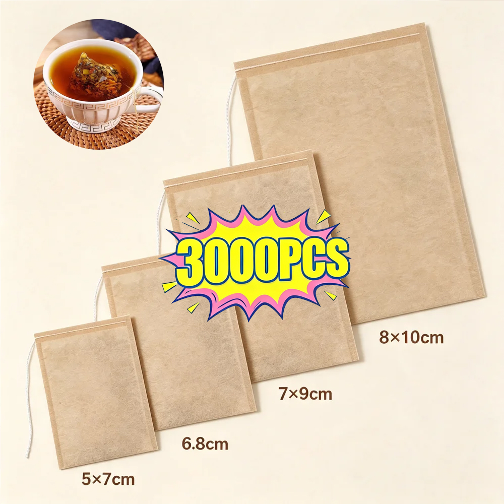 Coffee Tea Spices - 100/3000 шт. одноразовых фильтровальных пакетов для