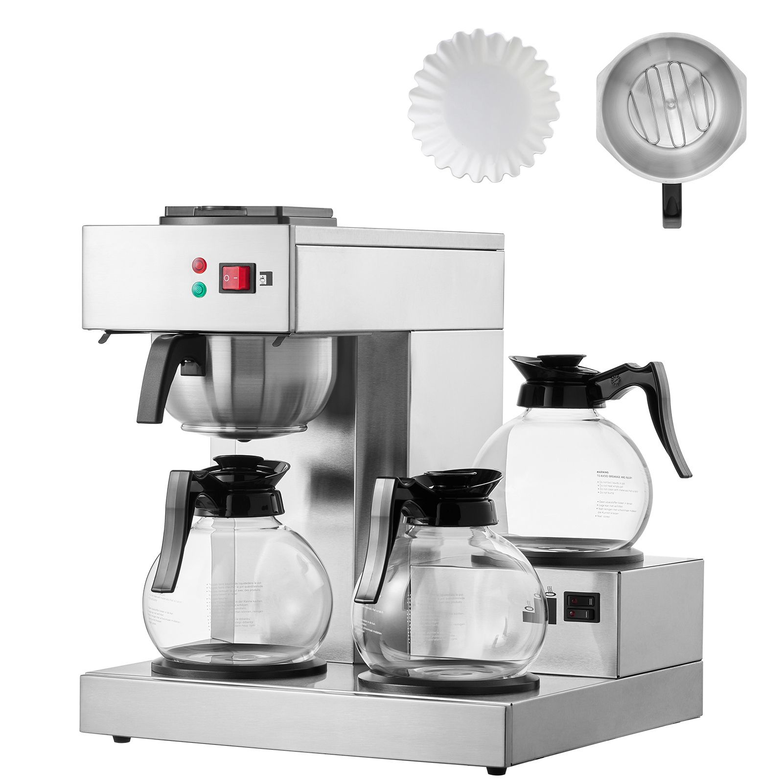 Coffee & Tea Difabis - Кофеварка капельного типа на 12 чашек,