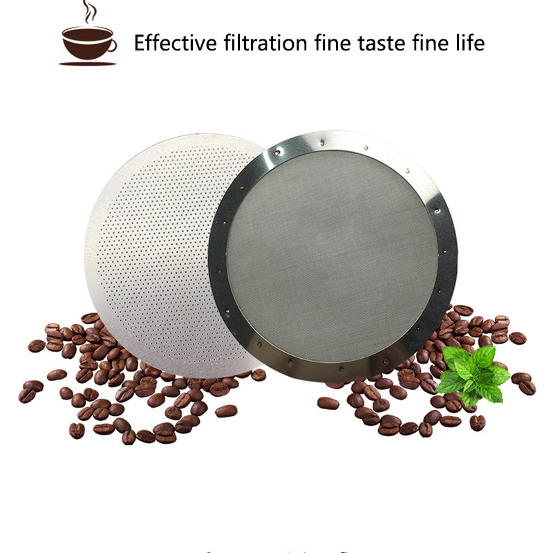 Aeropress Coffee Maker - Дисковый металлический ультратонкий фильтр из нержавеющей