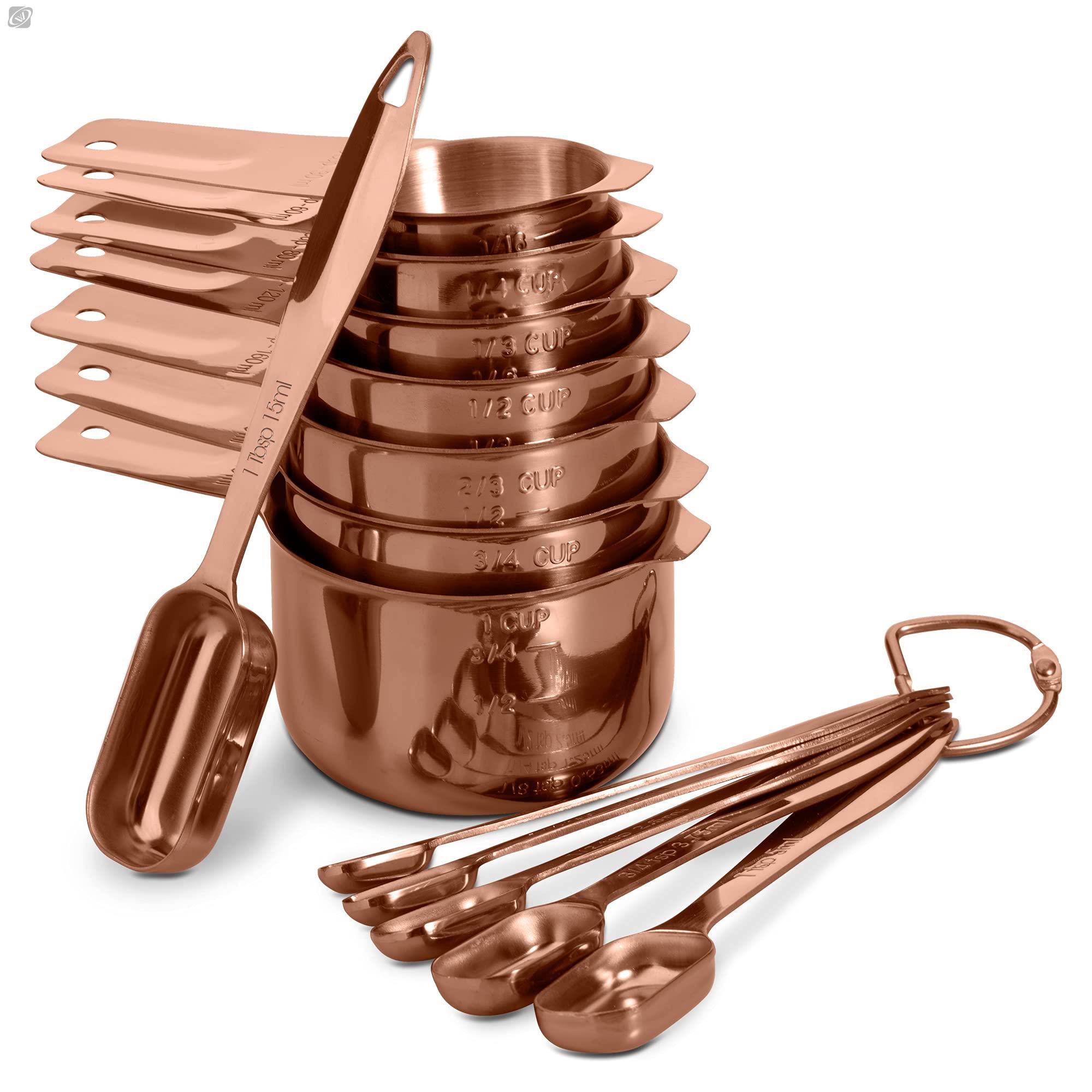 Coffee Tea Sugar Canister Set - Набор из 13 мерных ложек из