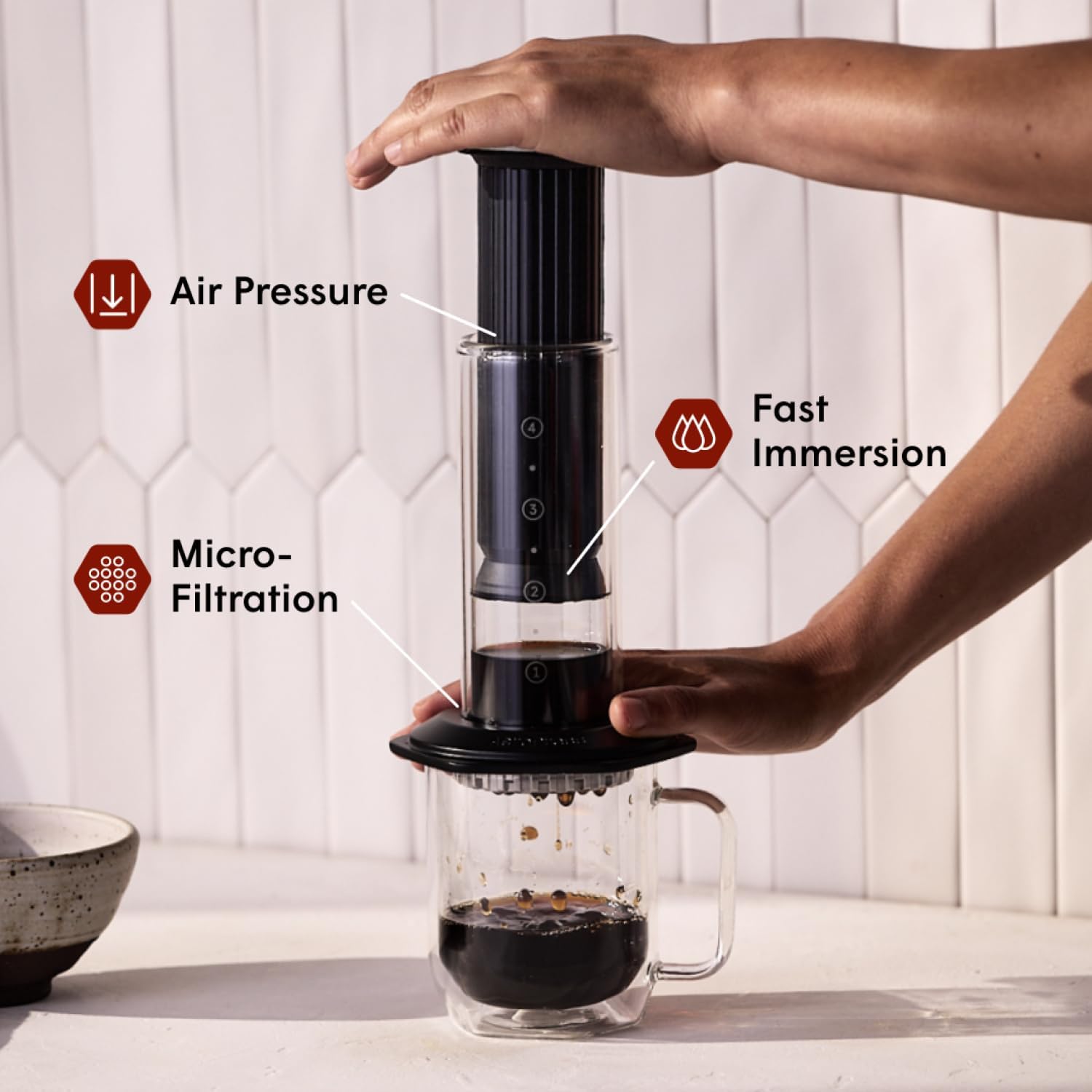Премиум-кофеварка, стекло, нер – обзор и цена French Press Glass