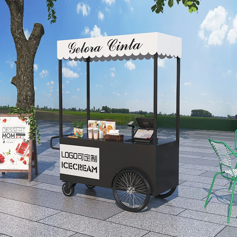 Мобильный киоск-фургон для ули – обзор и цена Coffee Tea Vendor