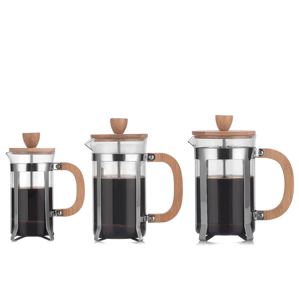 Кофейник-пресс из нержавеющей  – обзор и цена French Press Glass