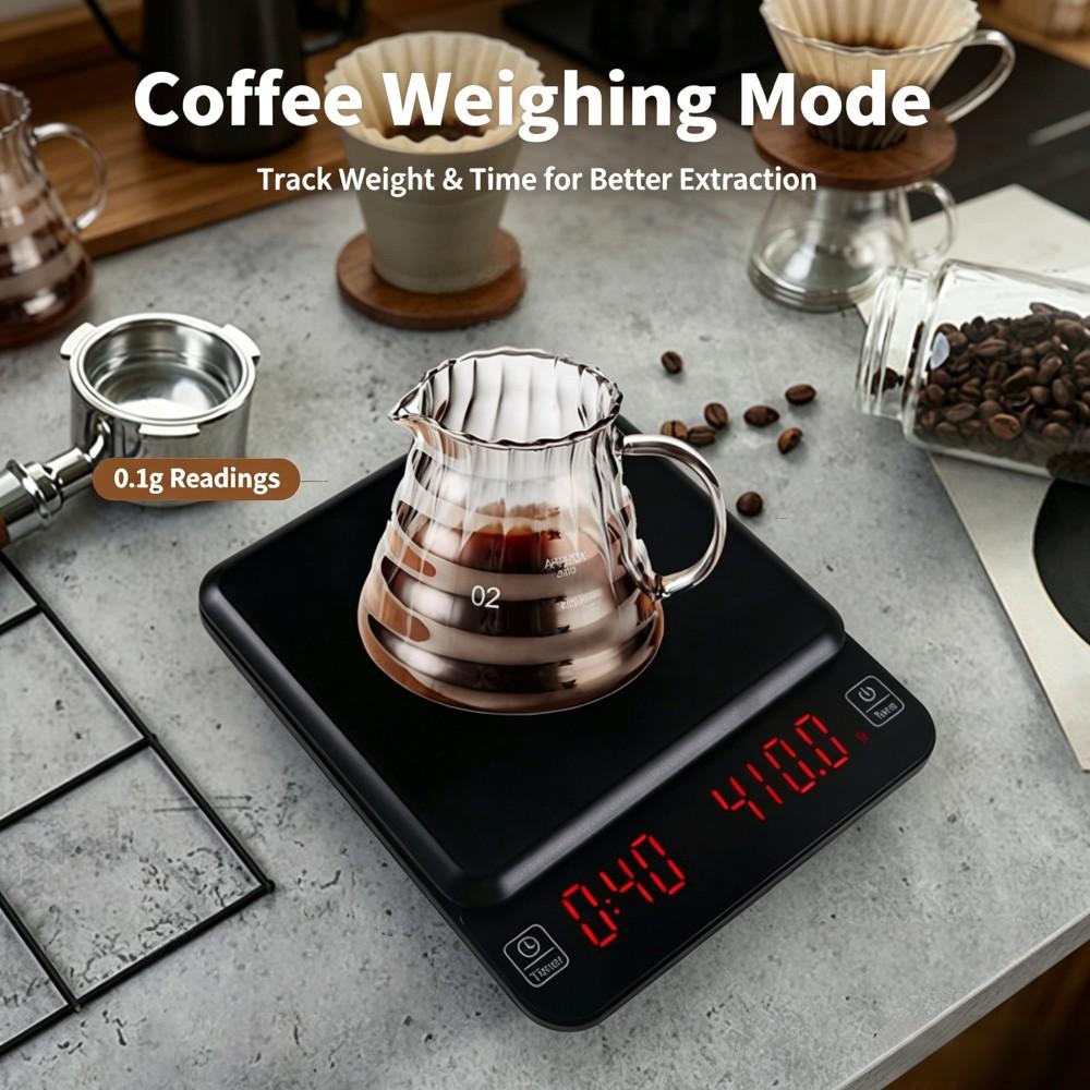 Высокоточные цифровые весы для – обзор и цена Coffee & Tea Difabis