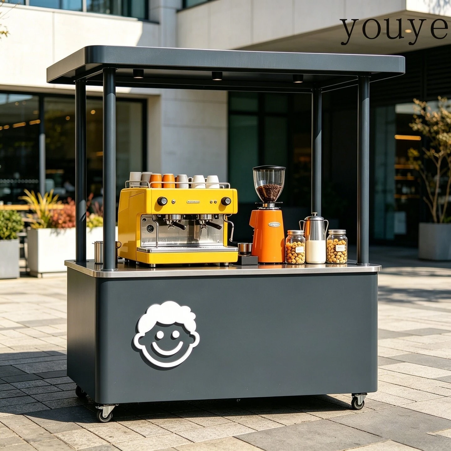 Кованые тележки SW Iron для мо – обзор и цена Coffee Tea Vendor