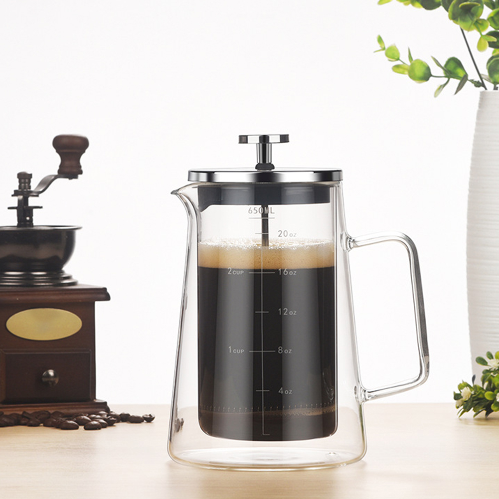 Двухслойный французский пресс- – обзор и цена French Press Glass