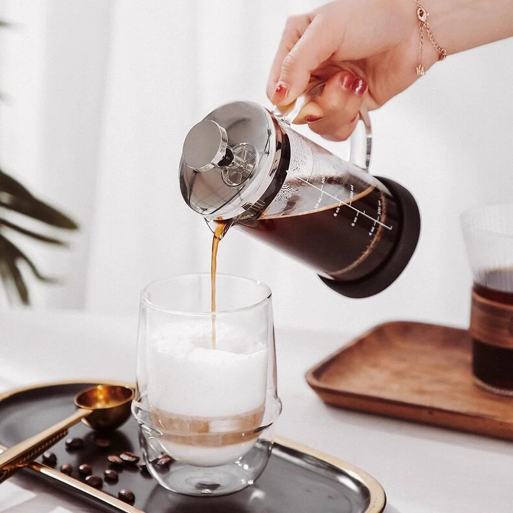 Кофейник-френч-пресс 550 мл, с – обзор и цена French Press Glass