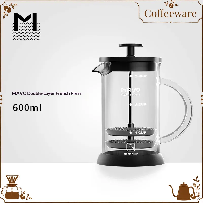 Кофеварка-френч-пресс MAVO с д – обзор и цена French Press Glass
