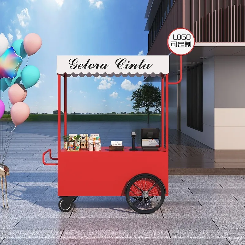 Мобильная тележка для продажи  – обзор и цена Coffee Tea Vendor