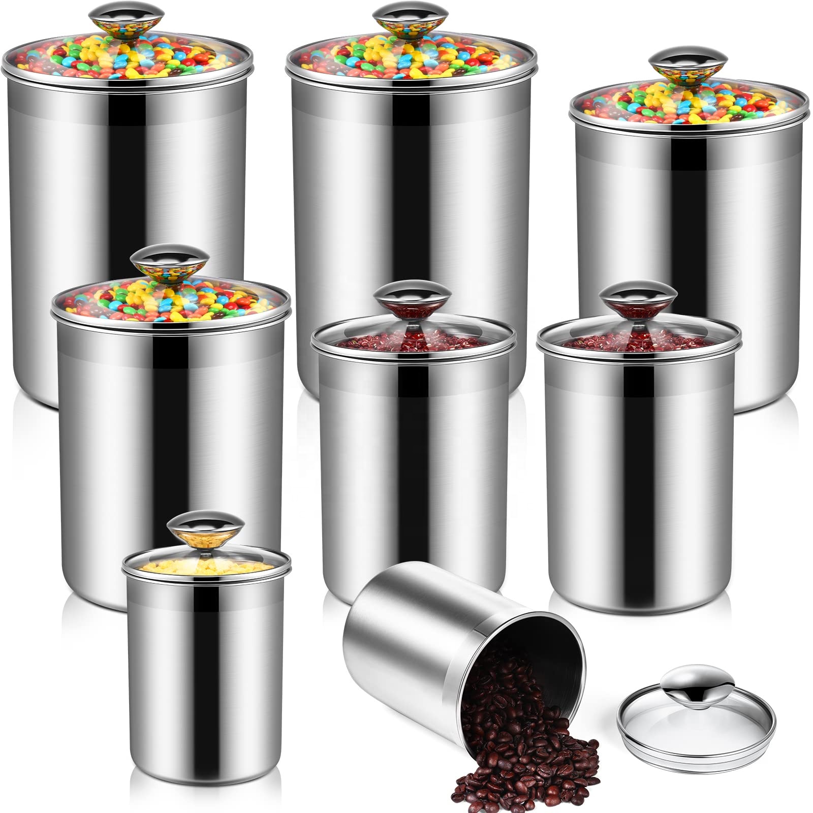 Контейнеры для хранения продук – обзор и цена Coffee Tea Sugar Canister Set