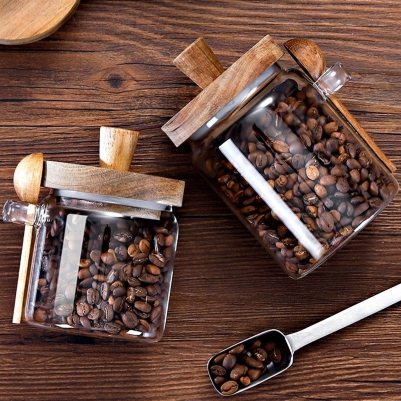 Набор стеклянных банок THIVN д – обзор и цена Coffee Tea Sugar Canister Set