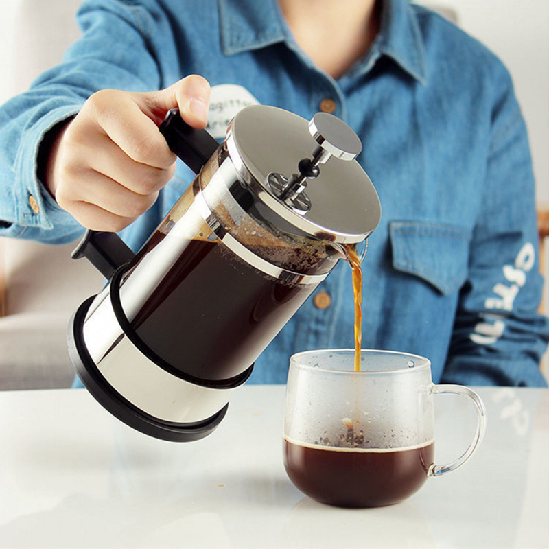 Кофейник-френч-пресс с фильтро – обзор и цена French Press Glass